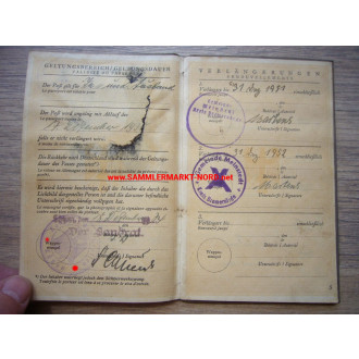 German Empire - Alien's Passport (Russian)