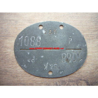 Company B & K - ID tag from factory security