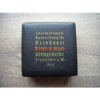 International exhibition for culinary art in the hotel and restaurant trade, Frankfurt Main 1925 - medal