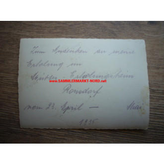 Ronsdorf convalescent home for mothers - Hitler picture & swastika flag
