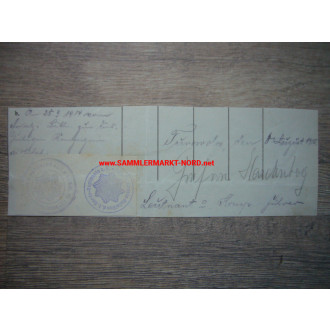 CARL-HANS GRAF VON HARDENBERG (Widerstandskämpfer 20. Juli 1944) - Autograph