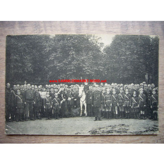District fire brigade day in Itzehoe 1926 - postcard