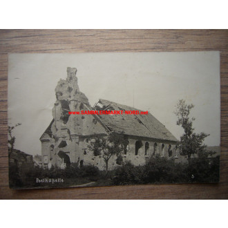 Poelkapelle (Belgien / Flandern) - zerstörte Kirche