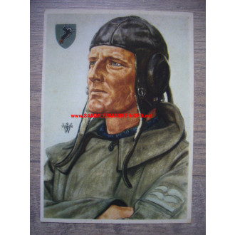 Willrich Postkarte - Stukaflieger - Luftwaffe