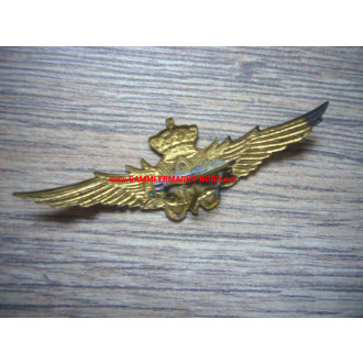 Belgium - Luftwaffe cap badge - AV - Pilot badge