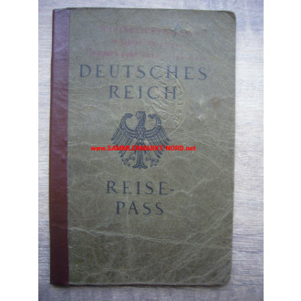 Deutsches Reich - Reisepaß - Rheinschiffer-Paß