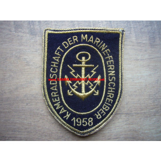 Fellowship of the Navy Telegraphs 1958 - sleeve insignia