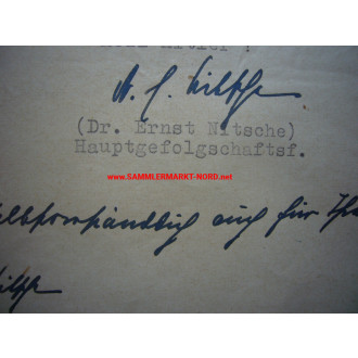 Pianist Professor Dr. HUGO KROEMER - extensive document group 3. Reich