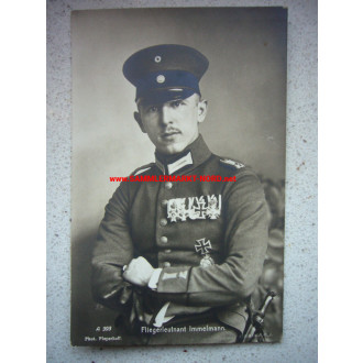Fliegerleutnant Max Immelmann - Postkarte