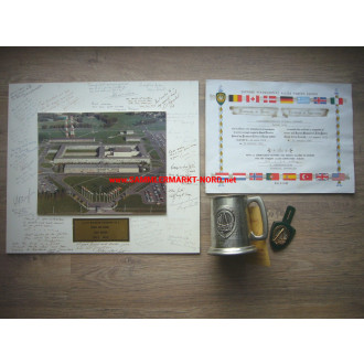 Supreme Headquarters Allied Powers Europe (Shape / NATO) - Awards of a German soldier