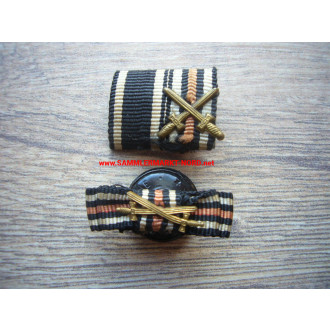 Iron Cross 1914 & Hindenburg Cross 1914-18 - Clasp & Buttonhole Badge