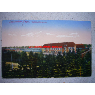 Lockstedt camp - corrugated iron barracks - postcard