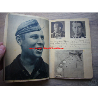 Luftwaffe - Heft mit Sammlung von Bildern & Zeitungsartikeln