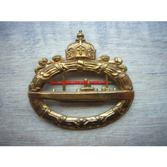 Imperial Navy - Submarine War Badge 1918