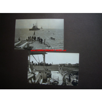 Kriegsmarine photo album - liner Schleswig-Holstein - voyage to the West African islands