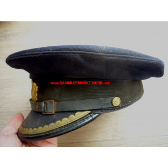 DDR - Volksmarine - early visor cap for officers