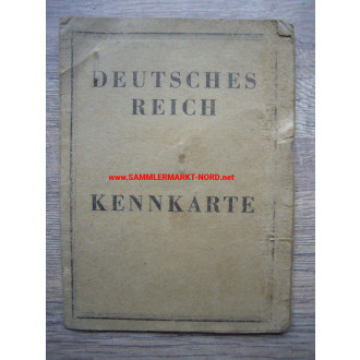 German Reich - Kiel 12.10.1945 - identification card