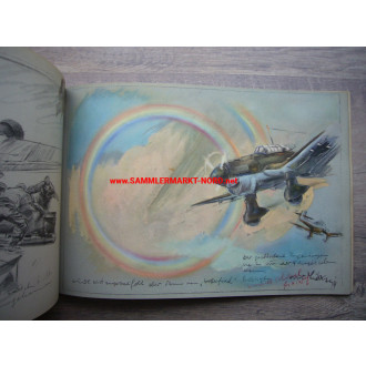 Hans Liska - Skizzenbuch 1942 - Junkers Flugzeug- und Motorenwerke AG