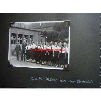 Photo album - District President DR. LUDWIG RUNTE (NSDAP) - inspection trip district Altena 1937