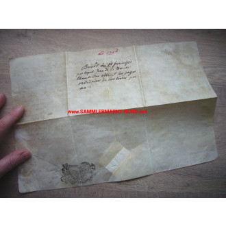 Belgien - König LEOPOLD I von Belgien - Autograph - Pergament Urkunde