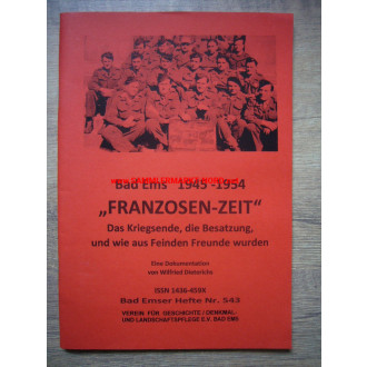 Bad Ems 1945 - 19544 "Franzosen Zeit" - Das Kriegsende und die Besatzung