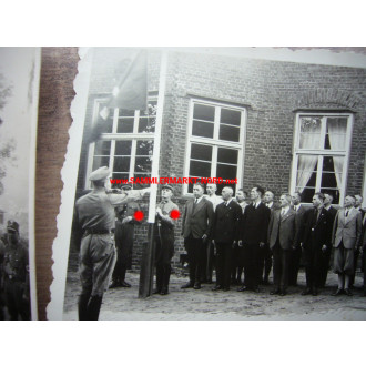 5 x Foto NSDAP Politische Leiter, SA Männer, Marine-SA, NSKOV, usw.