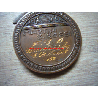 Italien - Firma MARTINI & ROSSI (Getränke) - Gravierte Ehrenmedaille 1933