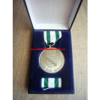 Free State of Saxony - Flood Disaster 2002 - Medal with Case