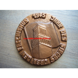GDR - District Committee of Anti-Fascist Resistance Fighters (ANTIFA) Gera City - Badge of Honour with Case