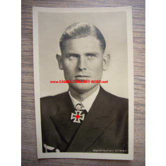 Captain Lieutenant Joachim Schepke (U-boat Commander) - Hoffmann postcard