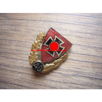 Nationalsozialistischer Reichskriegerbund (NSRKB) - Golden Badge of Honour for 40 Years of Membership