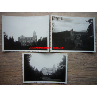 3 x photo NS National Leadership School Paulinium Castle, Hirschberg (Silesia)