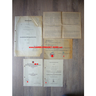 Luftwaffe Document Group ALOIS SAILER - Italy Monte Cassino - Flak Rgt. 241