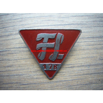 FAHLBERG-LIST company, Magdeburg - armaments factory - identity badge for employees (with number)