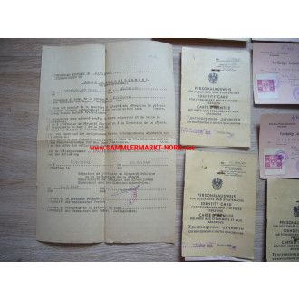 Dokumenten- / Ausweiskonvolut eines volksdeutschen Rumänen