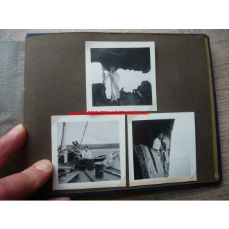 Photo album - ship M/S Anna Salem - Olympic voyage to Finland 1952