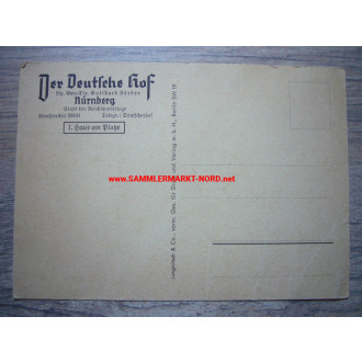 The Deutsche Hof in Nuremberg - postcard