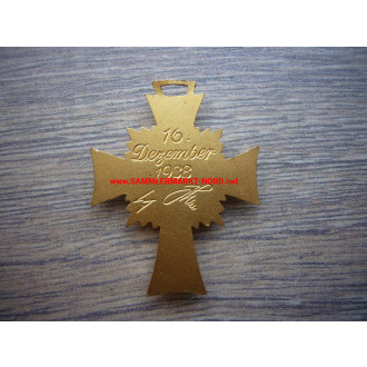 Cross of Honor of the German Mother in Gold