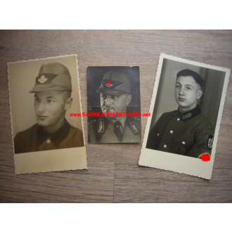 3 x Photo RAD Reich Labour Service - Workmen & Konstantin Hierl