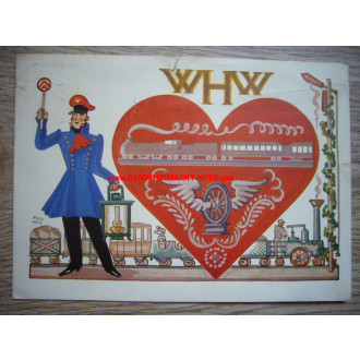 WHW Postkarte 1936/37 - Woche des Verkehrs im Traditionsgau