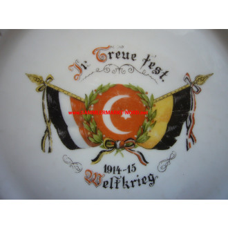 Brothers in Arms German Empire, Turkey & Austria - Patriotic Plate