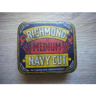 Wehrmacht Marketender - Richmond Medium Navy Cut - Tabakdose