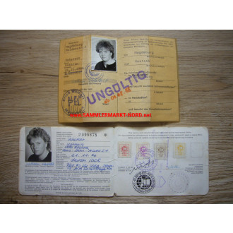 DDR - Studienausweis & International Student Identity Card