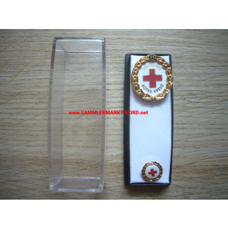 DRK Red Cross - Badge of Honour for 50 years membership with case