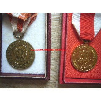 Poland - End of War Commemorative Medal 9.5.1945 & Fire Brigade Awards