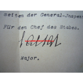 Adjutant des General-Inspekteurs der Artillerie-Schiessschulen - Hauptmann HANS AMMON - Dokumentengruppe