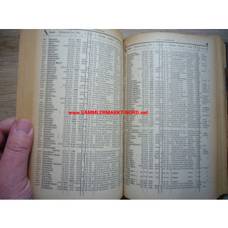 Kriegsmarine - Taschenbuch der Handelsflotten 1940 - Schiffserkennung