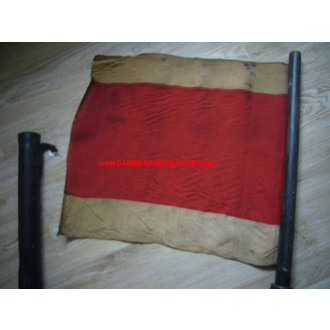 German Empire - Signals Flag with Leather Quiver