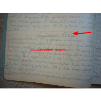 Tagebuch eines Mädchen vom 22.12.1946 - 29.08.1947
