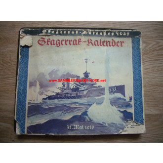 Kriegsmarine - Skagerrak Kalender 1937 - Tischkalender